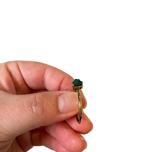 Pura Vida Gold Retro Rainbow Ring Set  Trendy Boho Fashion Jewelry Stackable - Picture 6 of 6